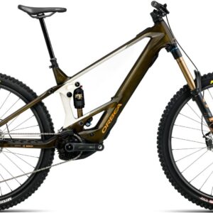Orbea Wild M-LTD - 2026 - Caramel Carbon View (Gloss) - Cream White (Matt) | L