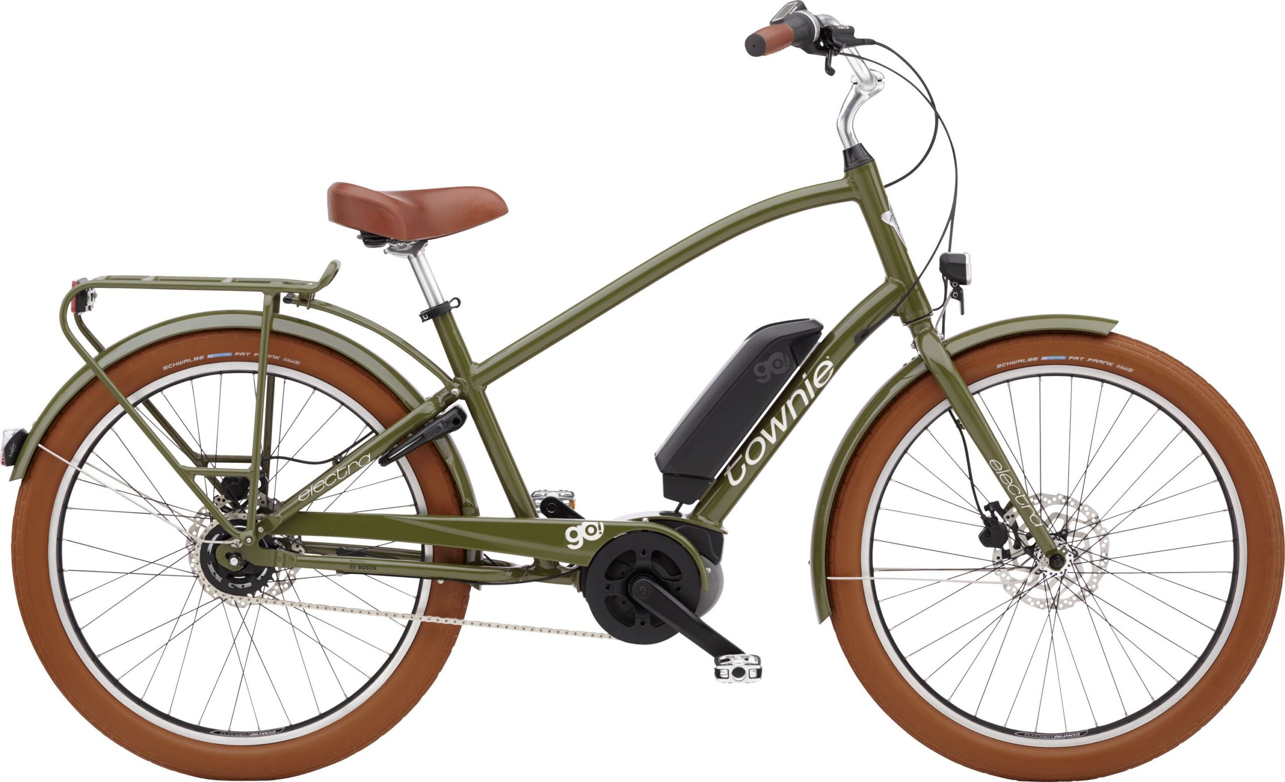 Electra Townie Go! 5i Step-Over - 2025 - Olive