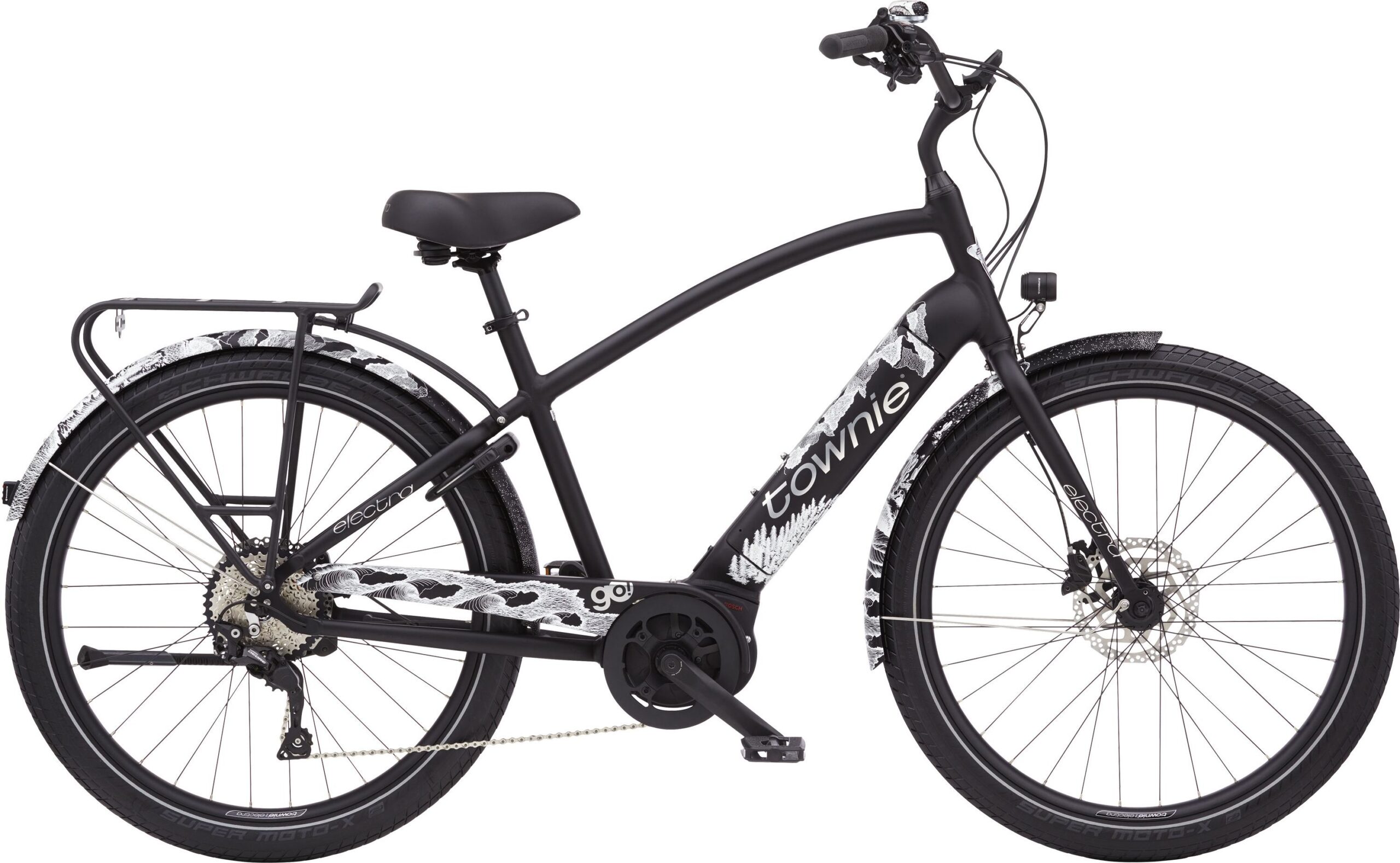Electra Townie Path Go! 10D EQ Step-Over - 2025 - Black