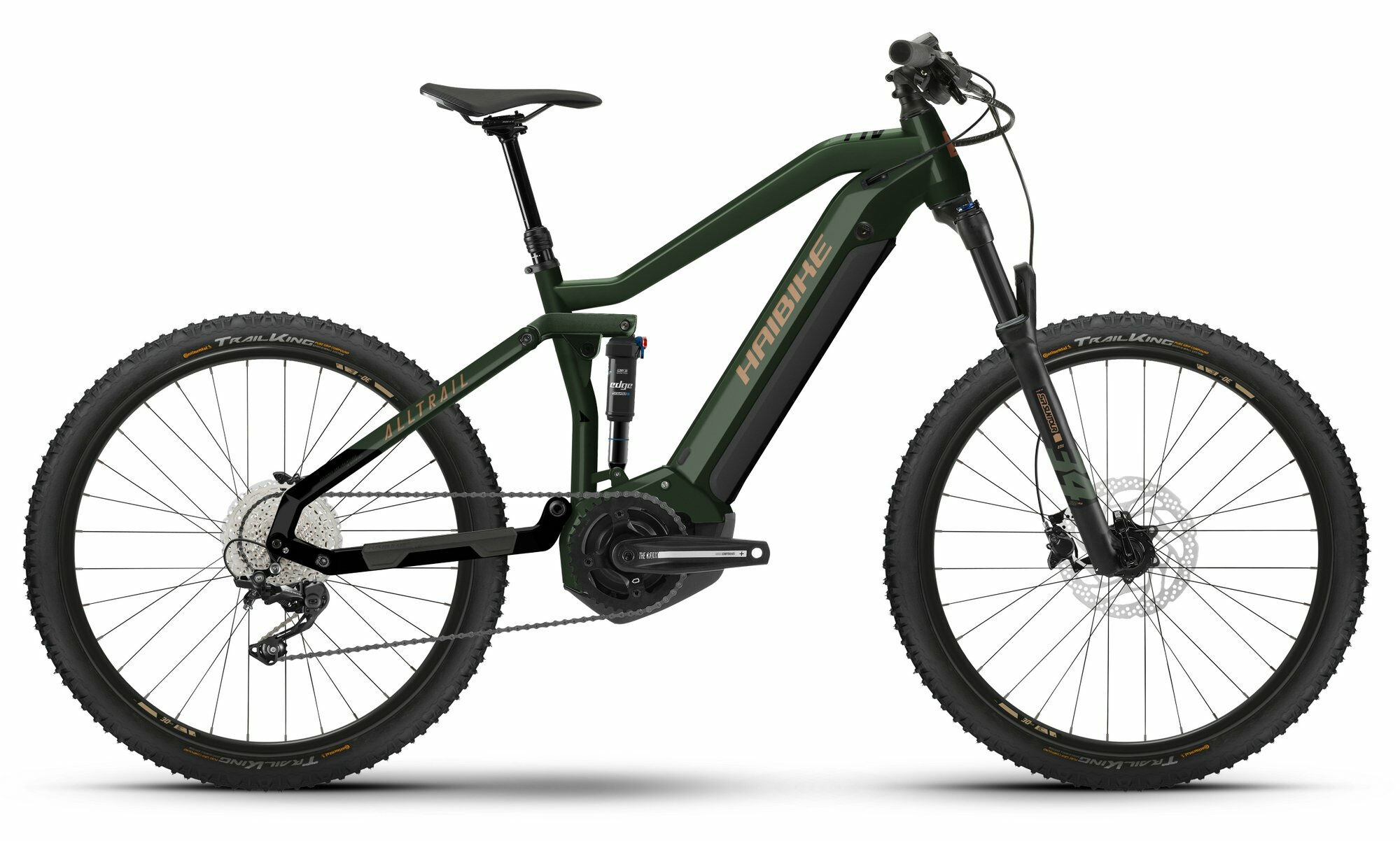 Haibike ALLTRAIL 4 27.5 matte green/metal gold/black 27;5" 630 Wh Diamant