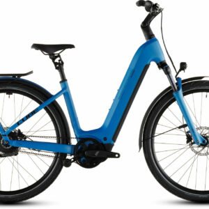Cube KATHMANDU HYBRID COMFORT PRO 800 azure´n´black 28" 800 Wh Wave
