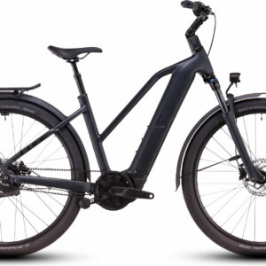 Cube KATHMANDU HYBRID COMFORT PRO 800 night´n´chrome 28" 800 Wh Trapez