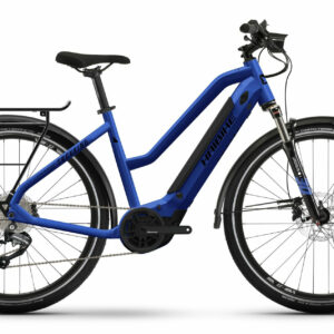 Haibike TREKKING 4 gloss/matte blue black 27;5" 500 Wh Trapez