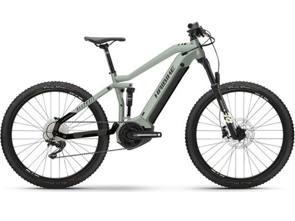 Haibike AllTrail 4 | E-MTB Fully | 27,5" | 630Wh Yamaha PW-ST | honigtau / schwarz Größe: 48 cm
