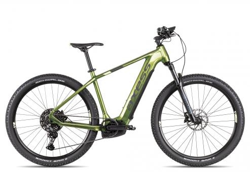 Axess Element | metallic olive/dark grey | 19 Zoll | E-Hardtail-Mountainbikes