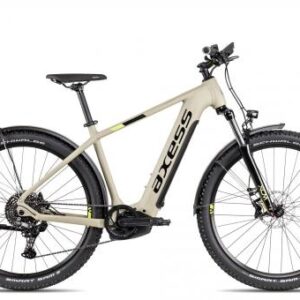 Axess FORCE Allroad | khakigrey matt/black/lime | 16 Zoll | E-Hardtail-Mountainbikes