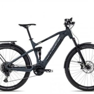 Axess ROGUE FS Allroad | grey matt/black/sand | 16 Zoll | E-Bike Fully