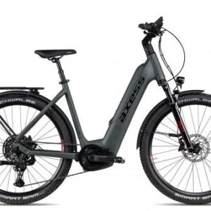 Axess ROTATION Wave | dark green matt/black | 18 Zoll | E-Trekkingräder