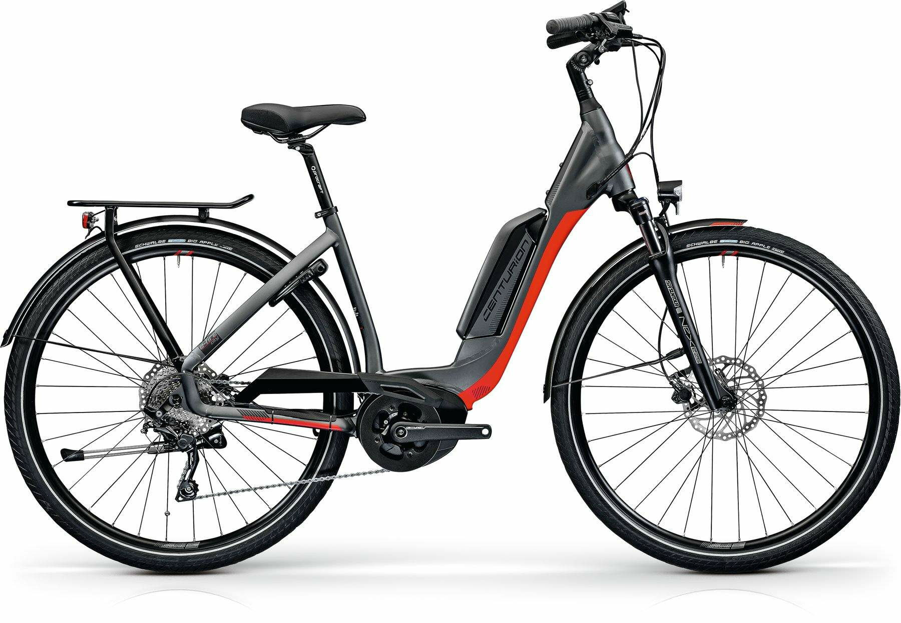 Centurion E-FIRE CITY R850 anthrazit 28" 500 Wh Wave