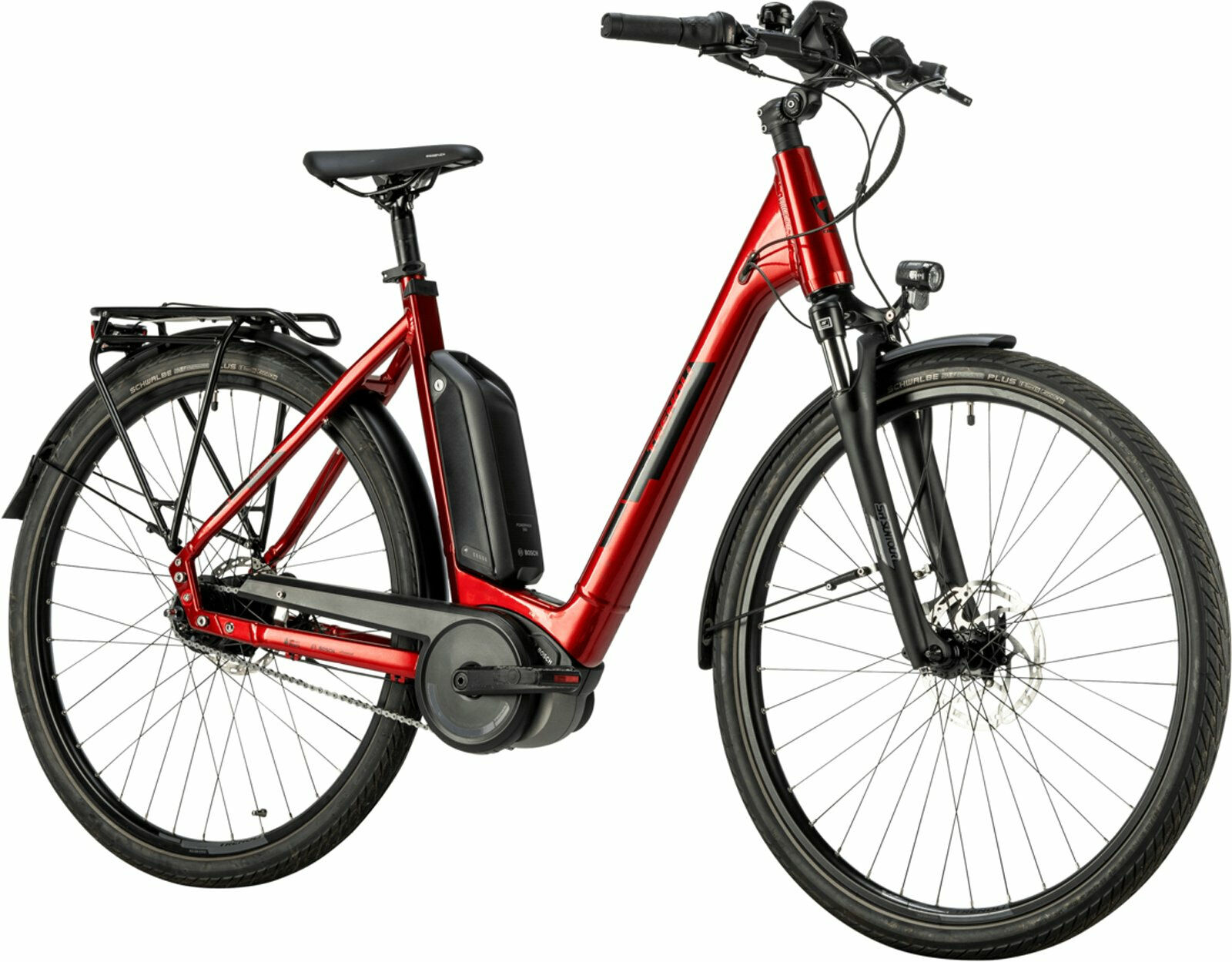 Trenoli BRENTA CLASSICO ACTIVE PLUS NX red-glänzend 28" 500 Wh Wave