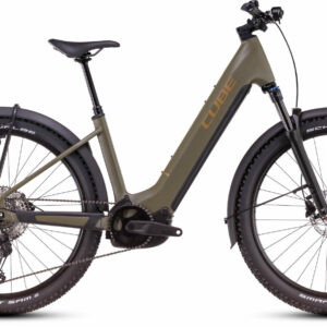 Cube REACTION HYBRID PRO 800 ALLROAD dustyolive´n´gold 29" 800 Wh Wave