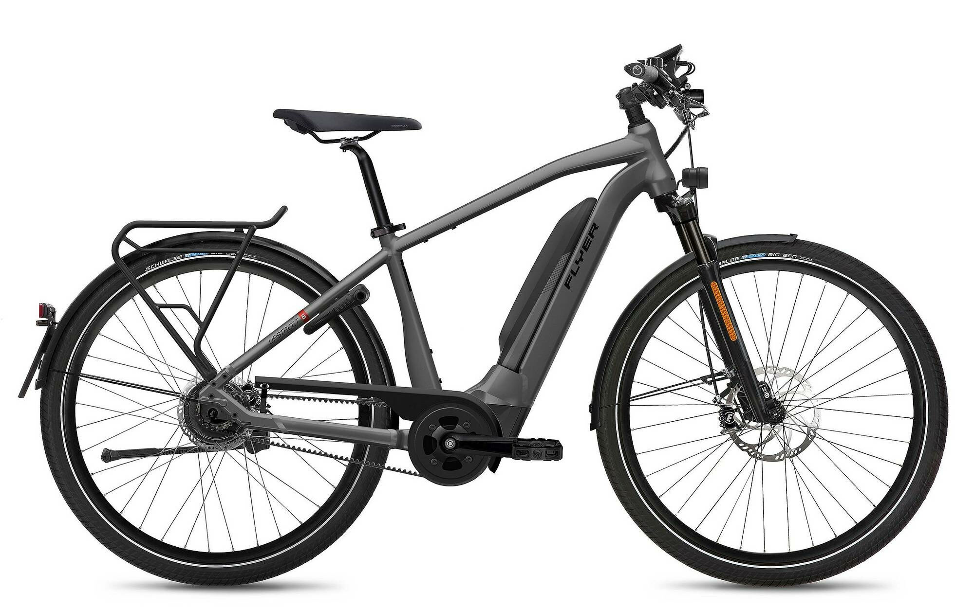 Flyer UPSTREET5 5.10 GENT Anthracite Gloss 28" 630 Wh Diamant