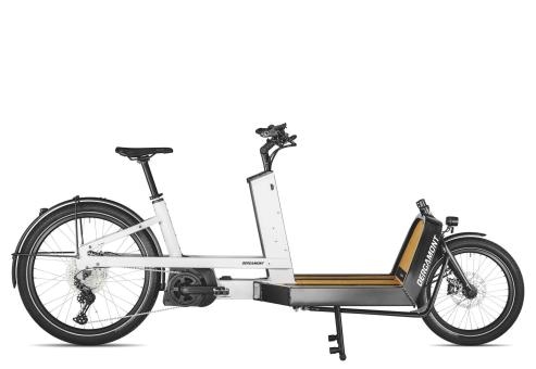 Bergamont E-Cargoville LJ Edition inklusive 50 cm Load-Unit | white/black | unisize | E-Lastenräder