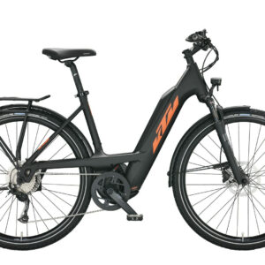 KTM MACINA SPORT 510 black matt (orange+grey) 28" 500 Wh Wave