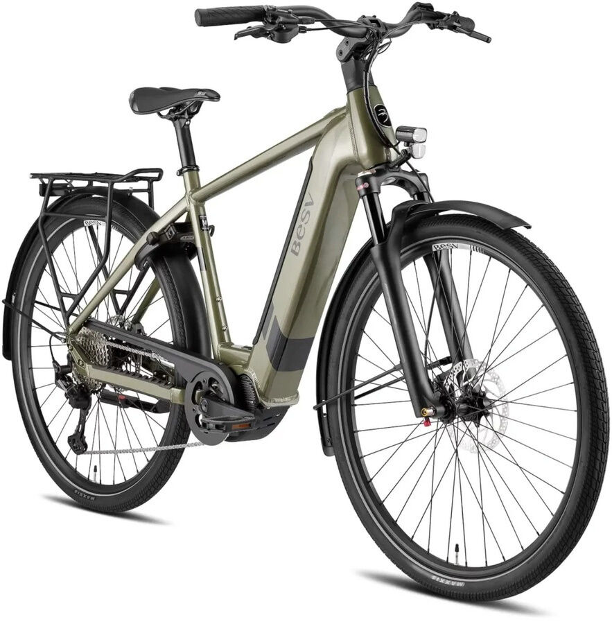BESV TR 1.1 metallic khaki 28" 720 Wh Diamant