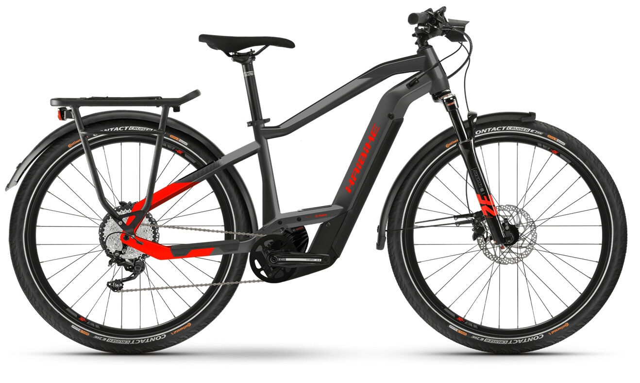 Haibike TREKKING 9 anthracite/red 27;5" 625 Wh Diamant