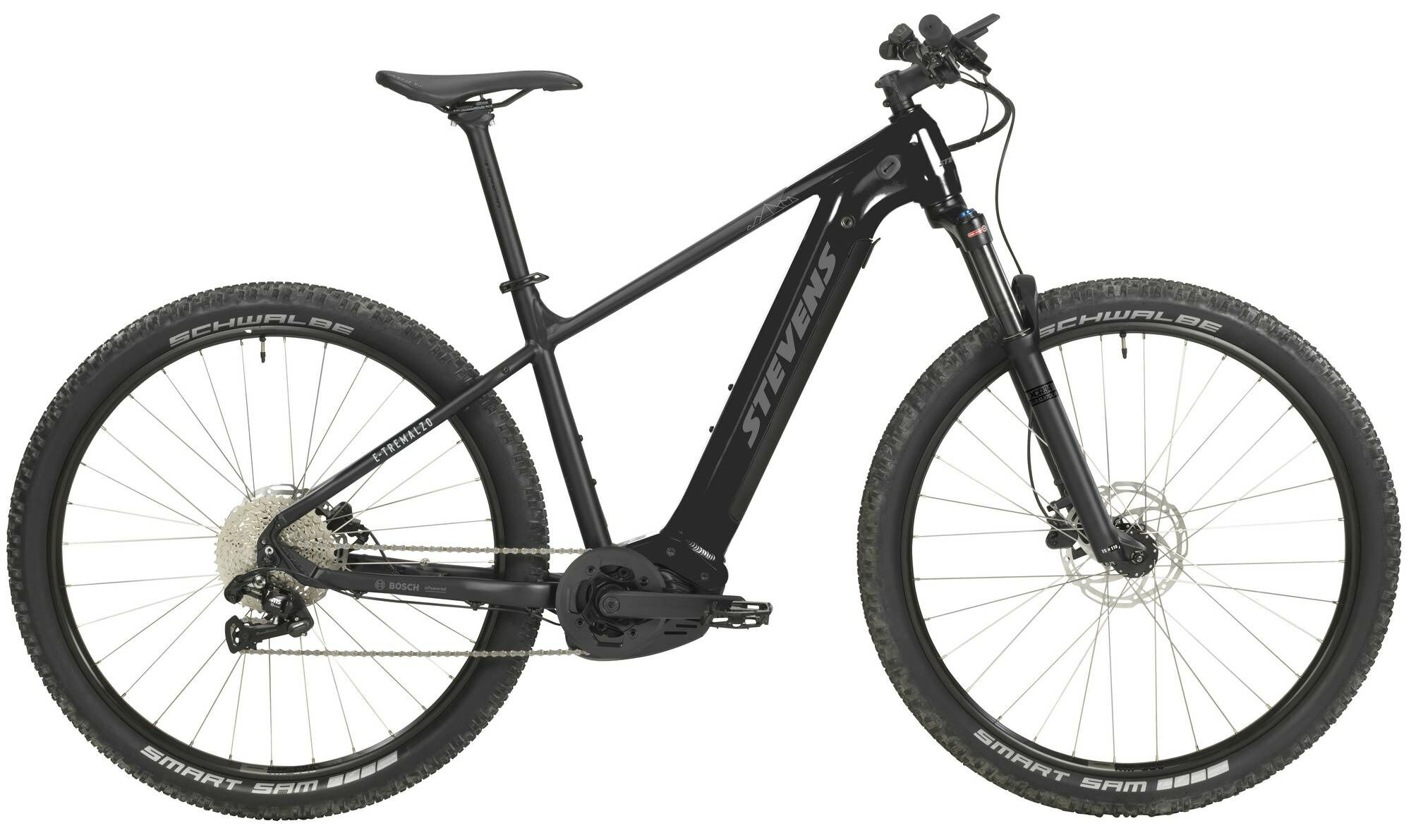Stevens E-TREMALZO Stealth Black 29" 500 Wh Diamant