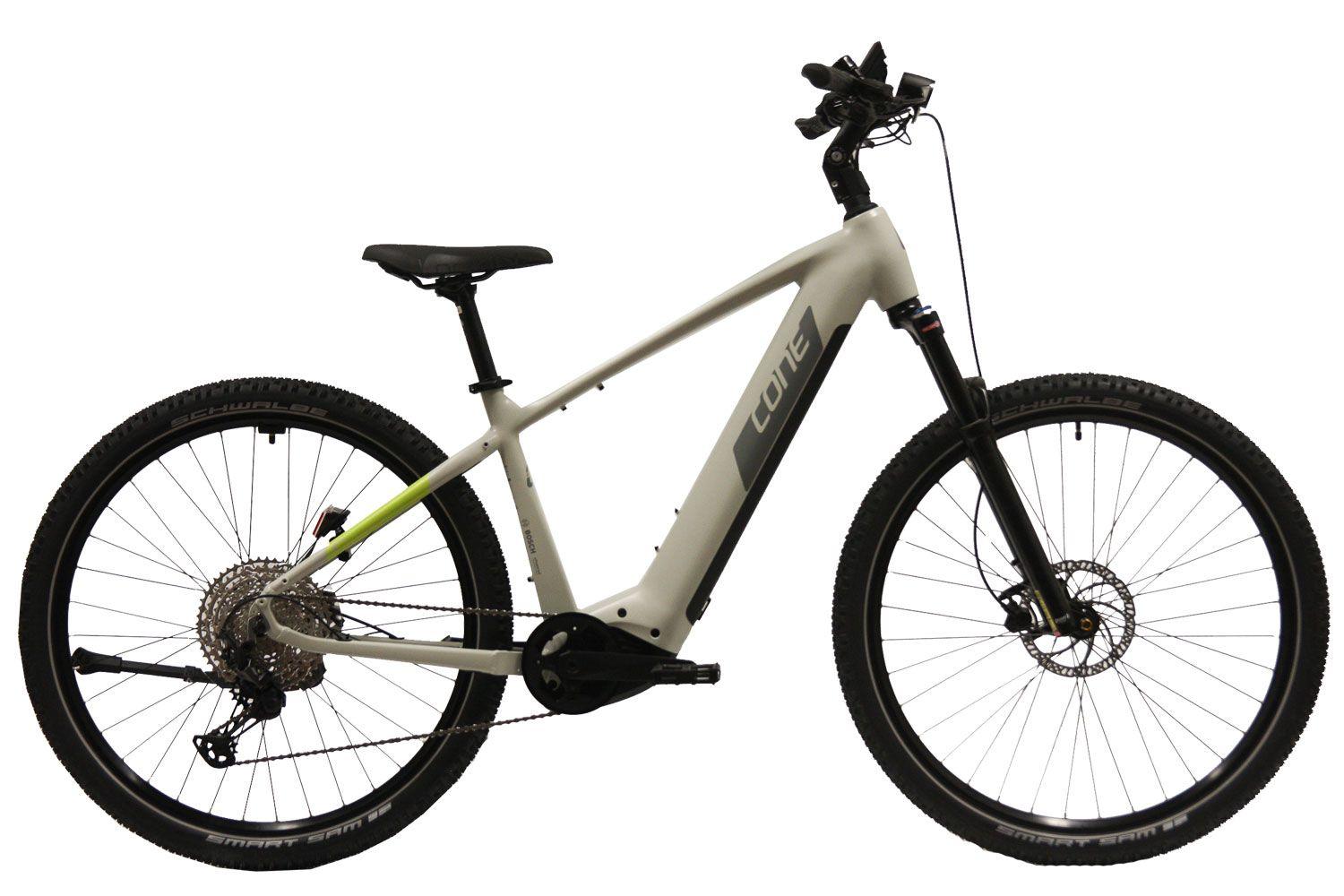 CONE eCross IN 4.0 Gent 750Wh Grau/Schwarz 49 cm