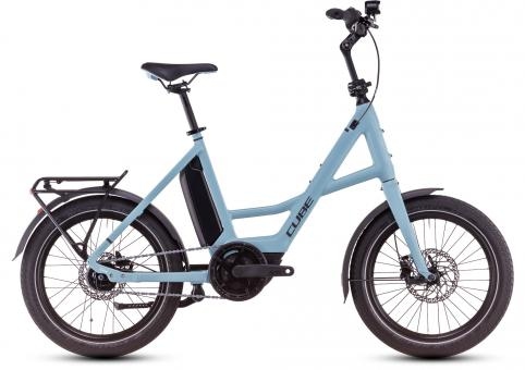 Cube Compact Hybrid Comfort 500 2025 | arubablue´n´reflex | unisize | Kompakt E-Bikes