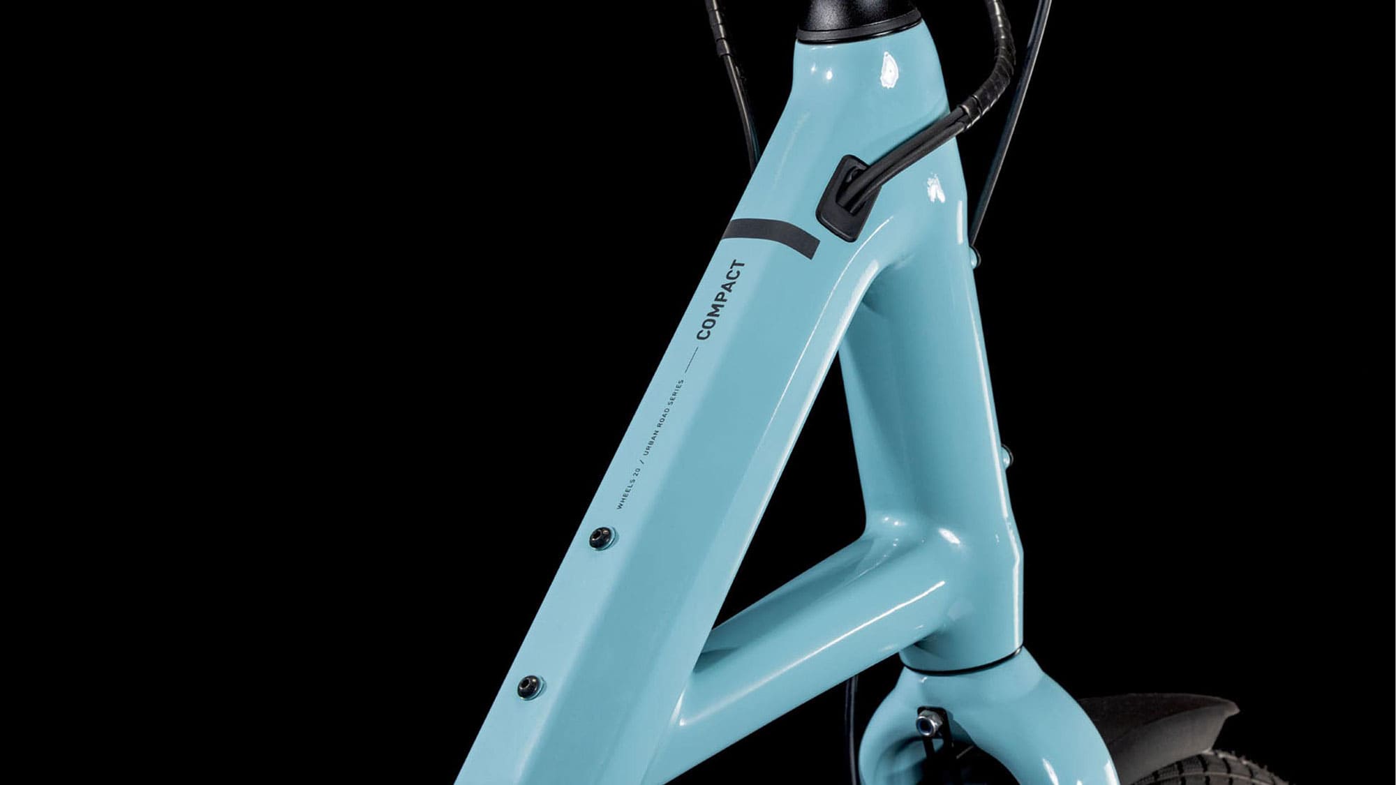 Cube Compact Hybrid Comfort 500 2025 | arubablue´n´reflex | unisize | Kompakt E-Bikes – Bild 2