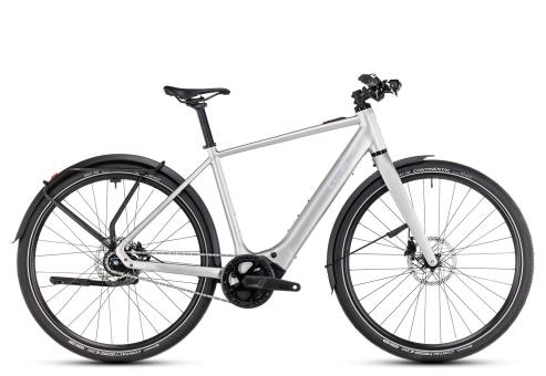 Cube Editor Hybrid SLX FE 400X 2025 | sleekgrey´n´spectral | 50 cm | E-Cityräder