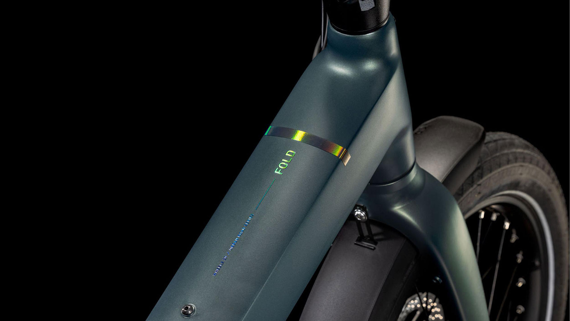 Cube Fold Hybrid 500 2025 | sagebrushgreen´n´prism | unisize | Falträder – Bild 2