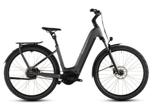 Cube Kathmandu Hybrid Comfort PRO 800 Wave 2026 | slabgrey´n´black | 54 cm | E-Cityräder