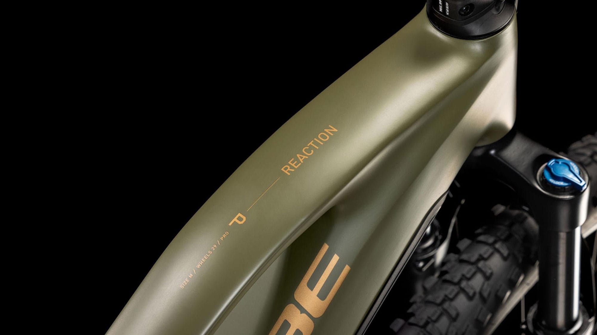 Cube Reaction Hybrid PRO 800 Trapez 2025 | dustyolive´n´gold | XL | E-Hardtail-Mountainbikes – Bild 2