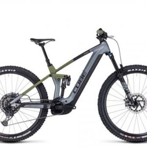 Cube Stereo Hybrid 140 HPC TM 750 | flashgrey´n´olive | S | E-Bike Fully