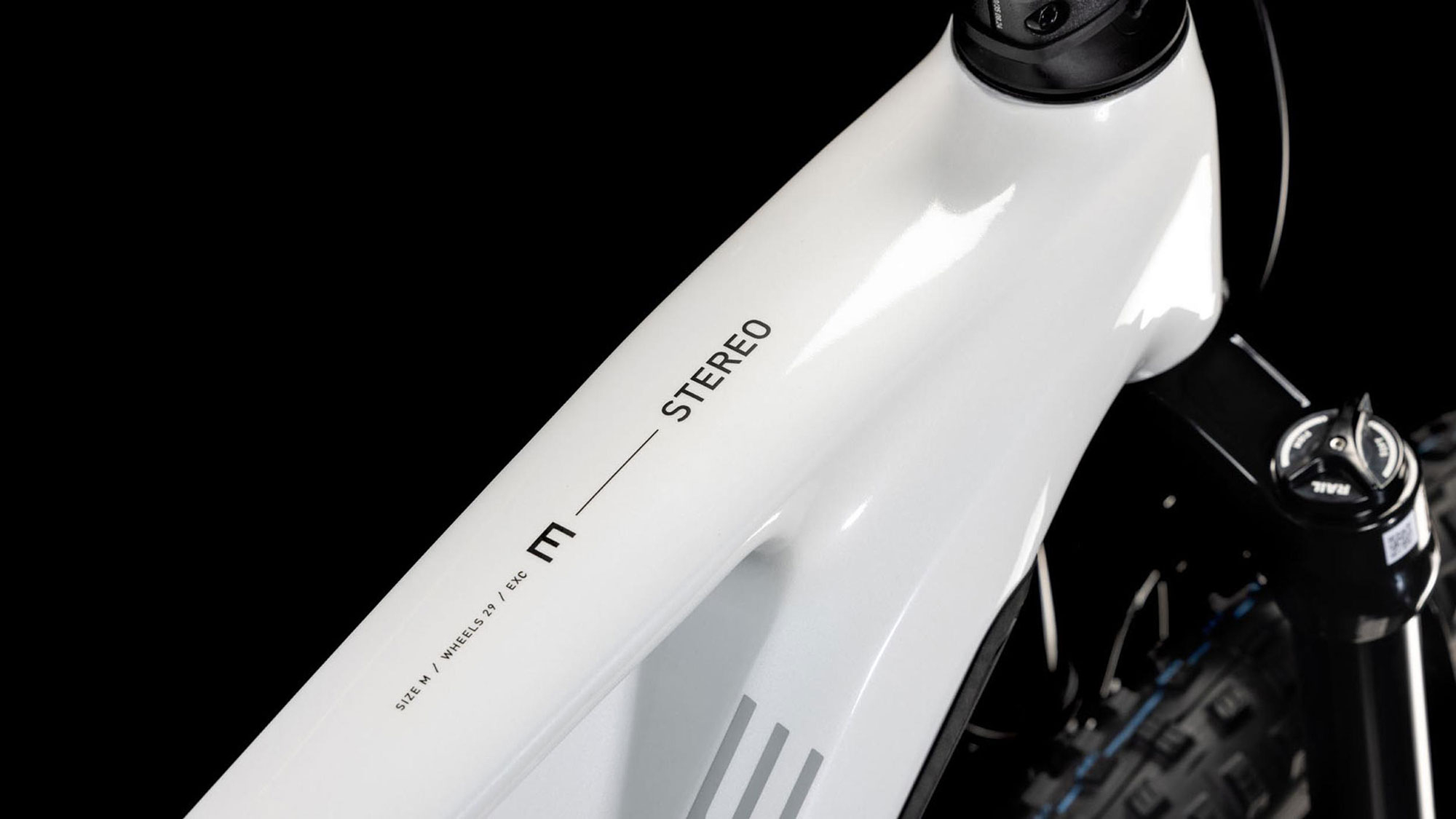 Cube Stereo Hybrid ONE44 EXC 800 2025 | metallicwhite´n´black | S | E-Bike Fully – Bild 2