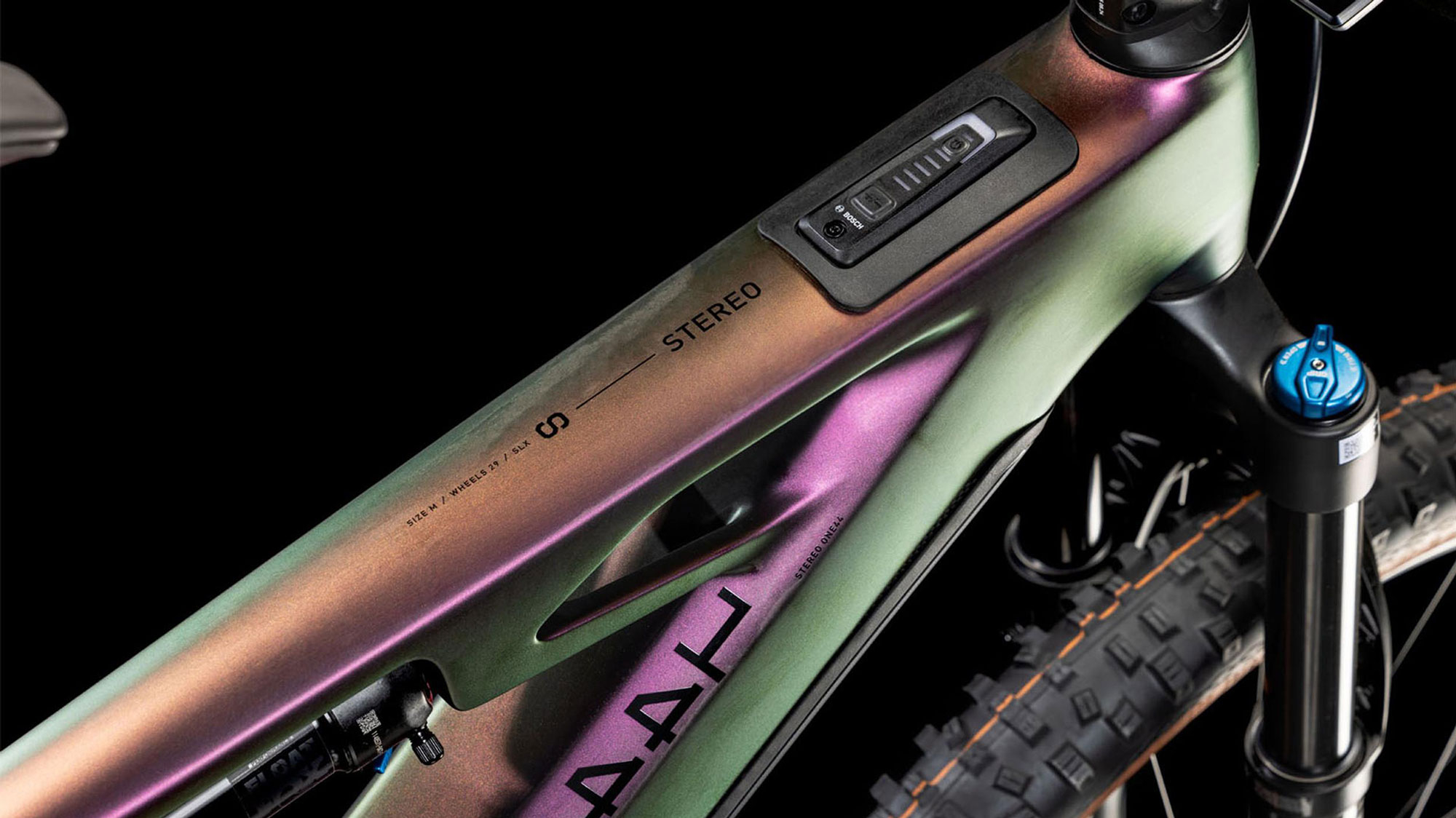 Cube Stereo Hybrid ONE44 HPC SLX 800 2025 | molotov´n´black | S | E-Bike Fully – Bild 2