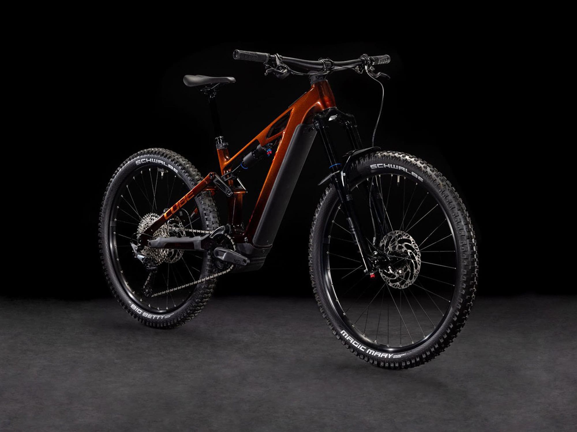 Cube Stereo Hybrid ONE77 HPC RACE 800 2025 | liquidorange´n´orange | S | E-Bike Fully – Bild 2