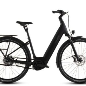 Cube Supreme RT Hybrid Deluxe EX 600 Wave 2026 | black´n´chrome | 42 cm | E-Cityräder