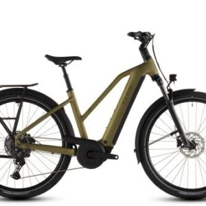 Cube Touring Hybrid PRO 800 Trapez 2026 | goldenlime´n´black | 46 cm | E-Trekkingräder