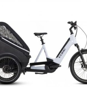 Cube Trike Hybrid Family 750 | flashwhite´n´reflex | unisize | E-Lastenräder