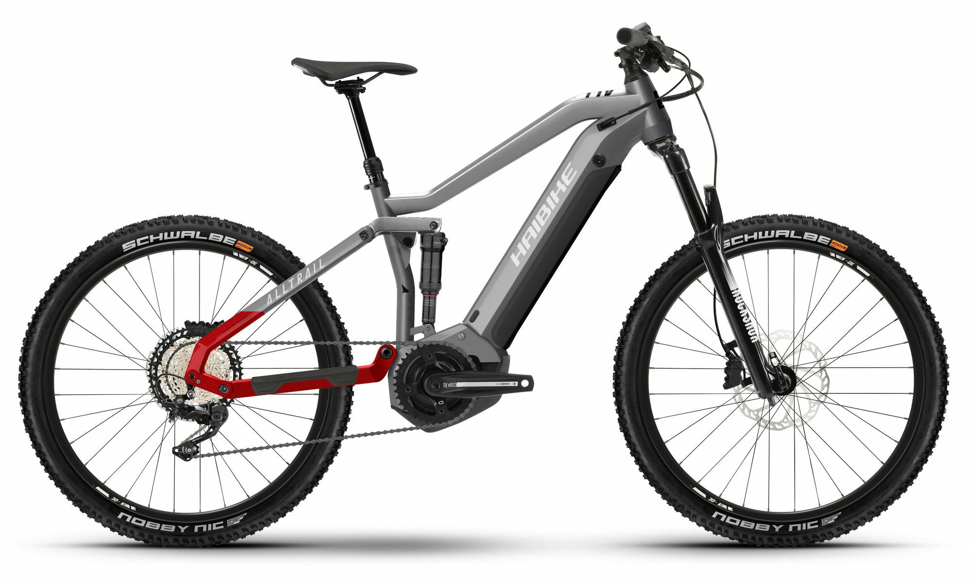 Haibike ALLTRAIL 5 27.5 gloss grey red black 27;5" 630 Wh Diamant