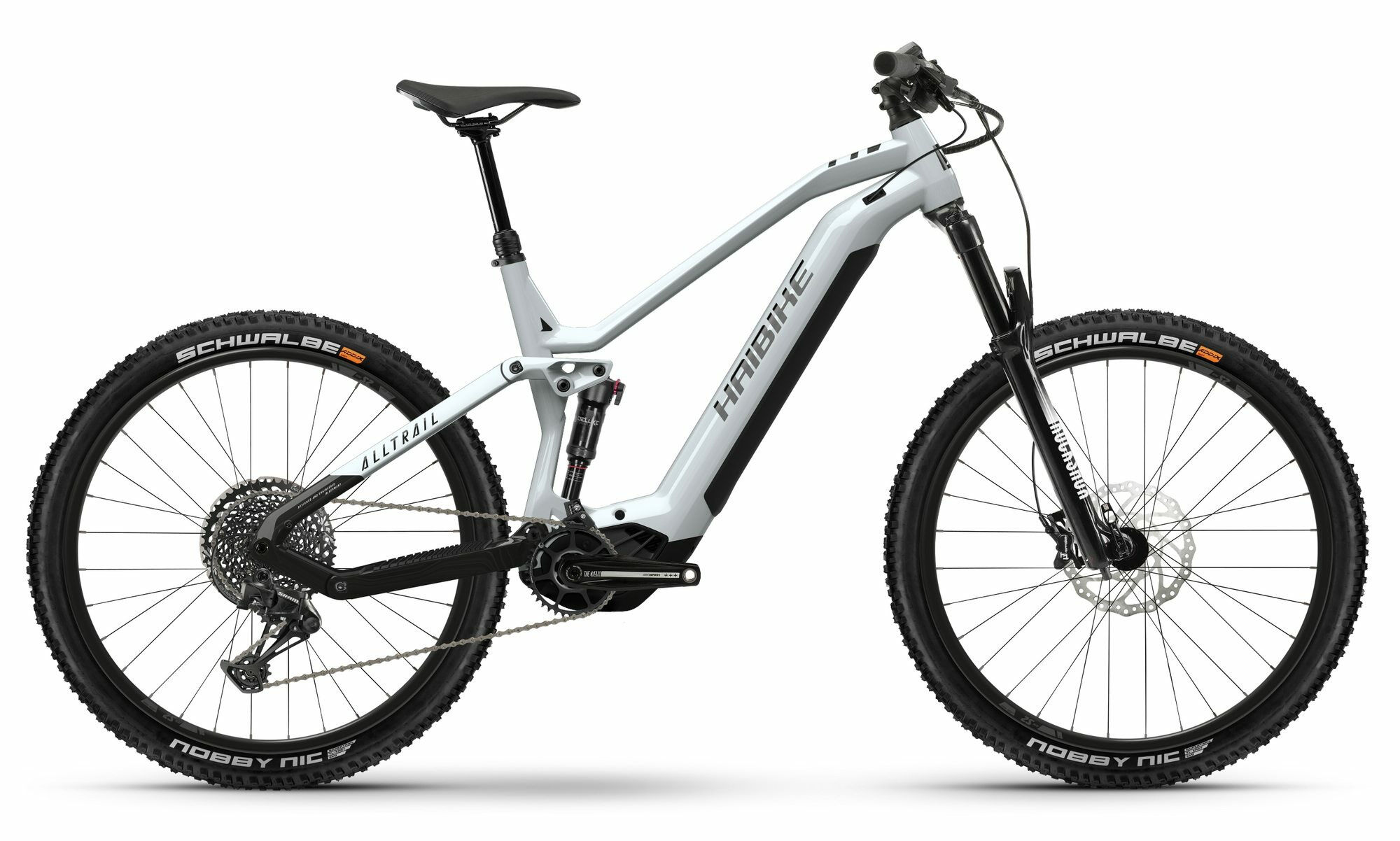 Haibike ALLTRAIL 7 27.5 gloss silver pearl black 27;5" 720 Wh Diamant