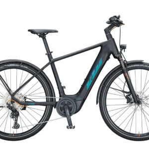 KTM MACINA CROSS LFC black matt (green purple flip glossy) 28" 625 Wh Diamant