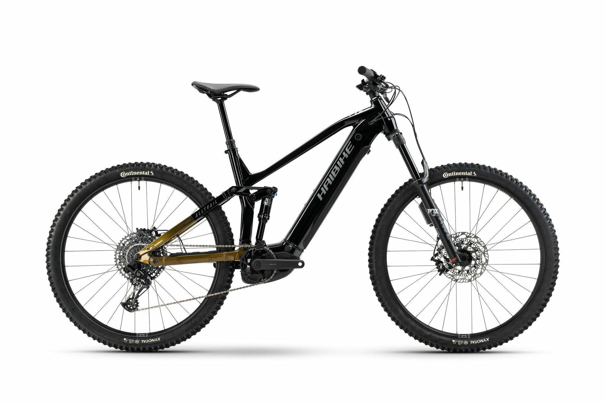 Haibike ALLTRAIL 10.5 ABS 29 black/ninja gold/grey glänzend 29" 800 Wh Diamant