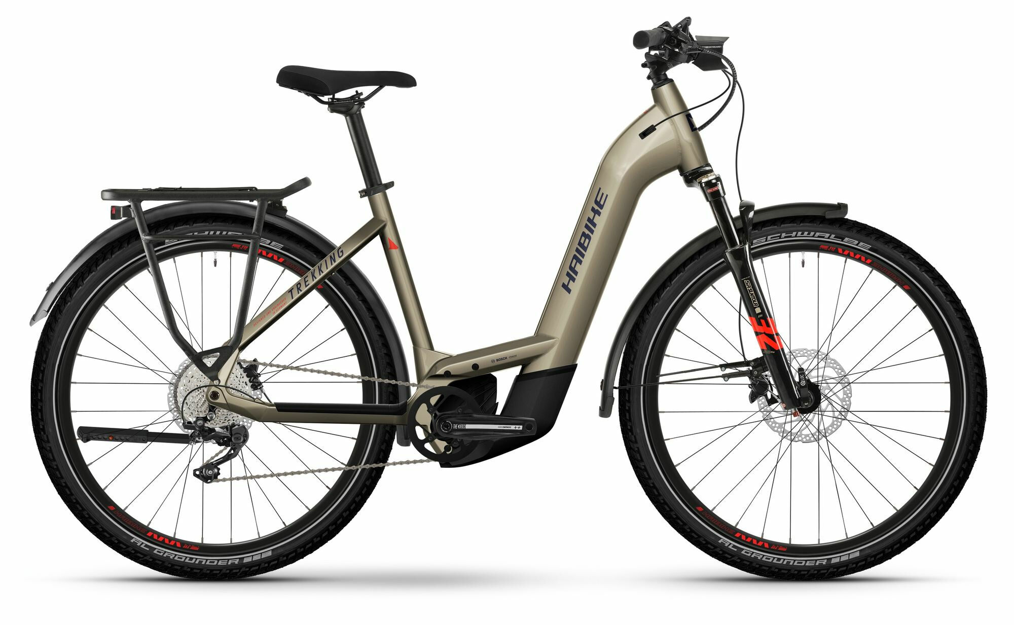 Haibike TREKKING 8 sand/red/blue-gloss 27;5" 750 Wh Wave