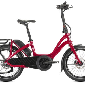 Tern NBD S5i gloss metallic red / silver 20" 500 Wh Wave