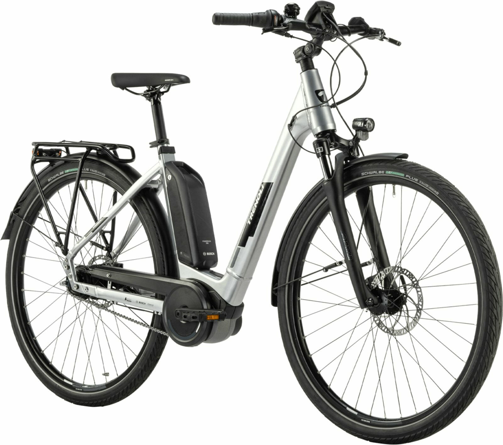 Trenoli BRENTA CLASSICO ACTIVE PLUS NX silver-glänzend 28" 500 Wh Wave