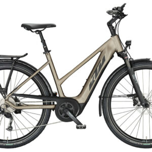 KTM MACINA TOUR P510 oak matt (black+orange) 28" 500 Wh Trapez