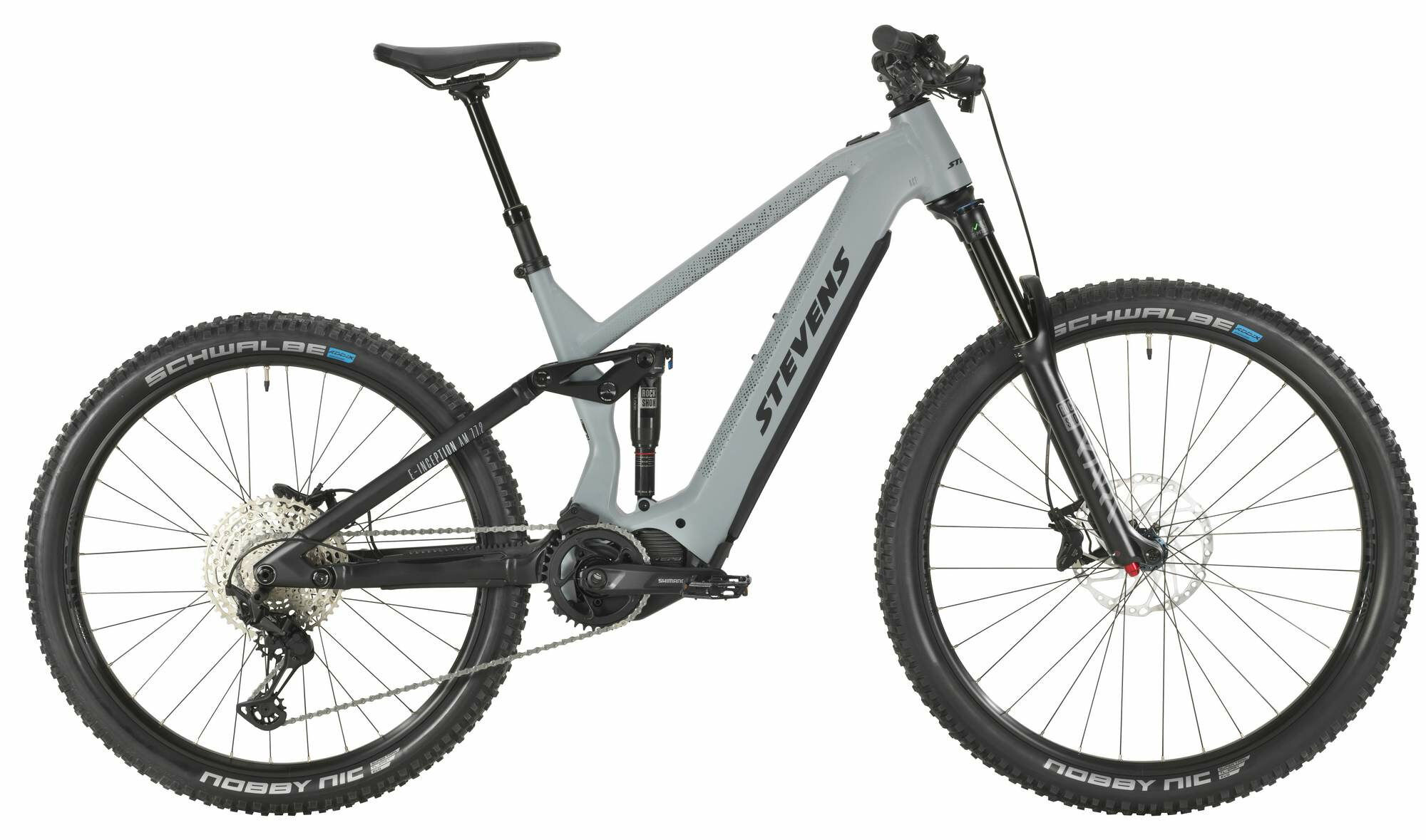 Stevens E-INCEPTION AM 7.7.2 ACT Concrete Grey 29"/27;5" 726 Wh Diamant