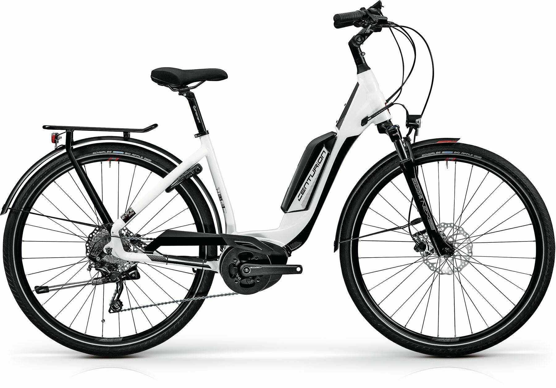 Centurion E-FIRE CITY R850 polarweiß 28" 500 Wh Wave
