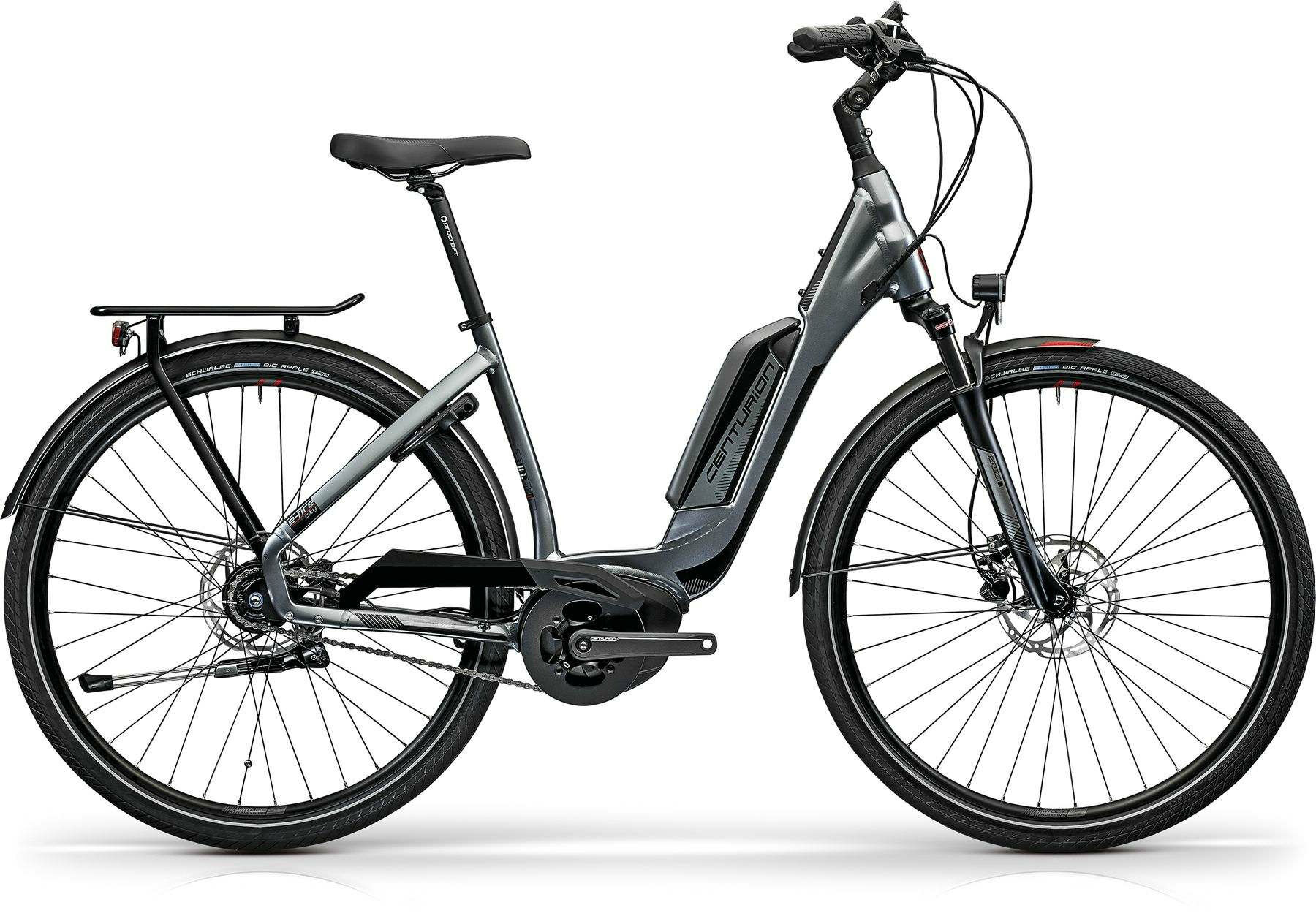 Centurion E-FIRE CITY R650 COASTER silber 28" 500 Wh Wave
