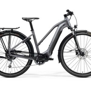 Merida eSpresso L400 S EQ Mid | Trekking E-Bike | 28" | 504Wh Shimano E6100 | schwarz / anthrazit Größe: 47 cm