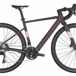 Scott CONTESSA SPEEDSTER GRAVEL eRIDE 25 Burgundy Purple 28" 250 Wh Diamant