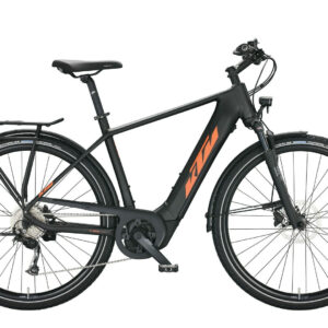 KTM MACINA SPORT 510 black matt (orange+grey) 28" 500 Wh Diamant