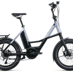 Cube COMPACT SPORT HYBRID black´n´polarsilver 20" 500 Wh Wave